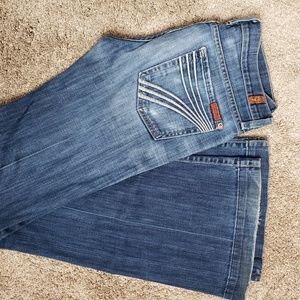 7 for all mankind Super soft dojo jeans